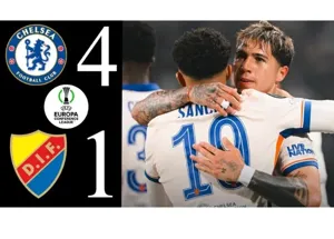 Chelsea vùi dập Djugaarden 4-1 ngay tại sân khách